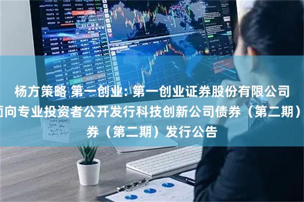 杨方策略 第一创业: 第一创业证券股份有限公司2025年面向专业投资者公开发行科技创新公司债券（第二期）发行公告